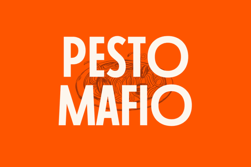 Pesto Mafio - Bold Sans-Serif Font