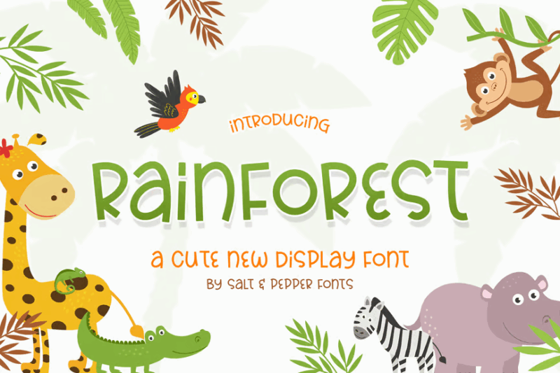 Rainforest Font
