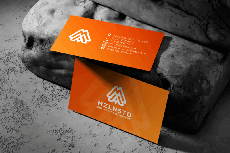 Scene Generator for Business Cards