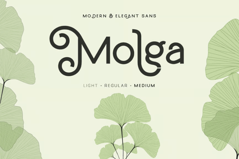 Molga font