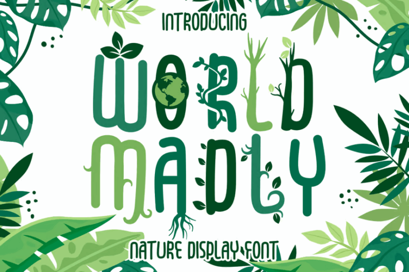World Madly - Display Font