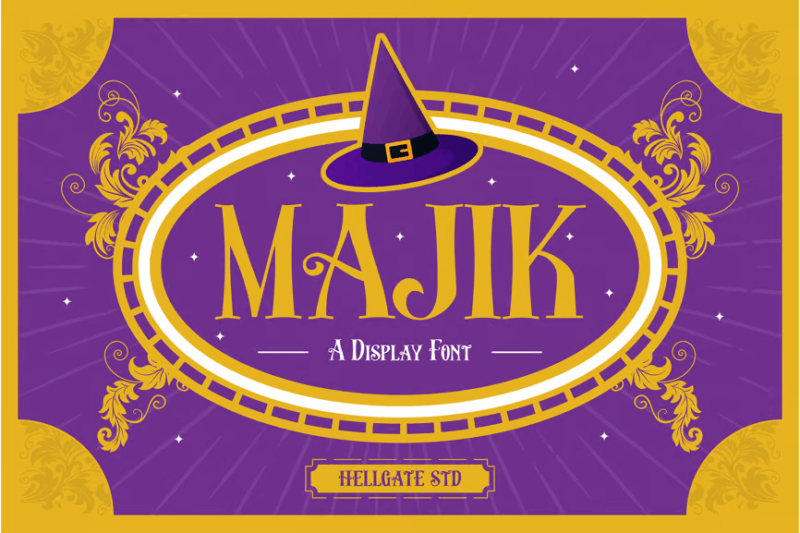 Majik Display Font