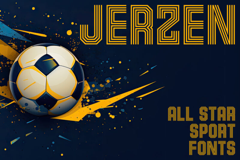 Jerzen - All Star Sport Fonts