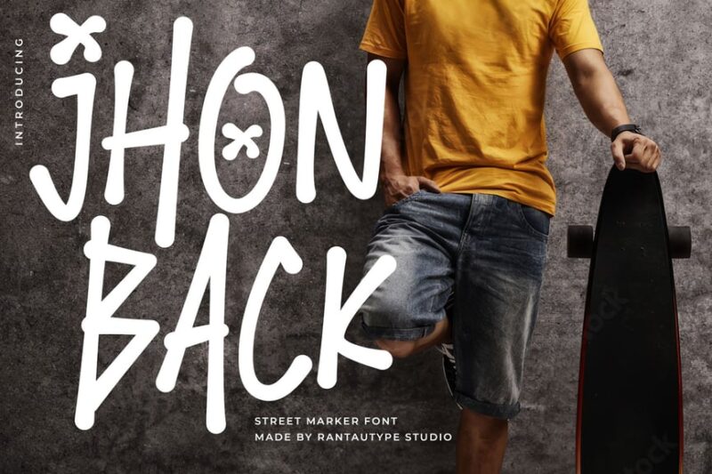 Jhon Back Street Marker