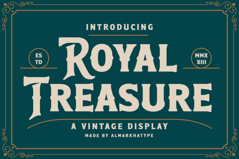 Royal Treasure – Royal Vintage Font