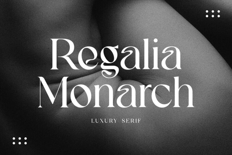 Regalia Monarch Luxury Serif Font