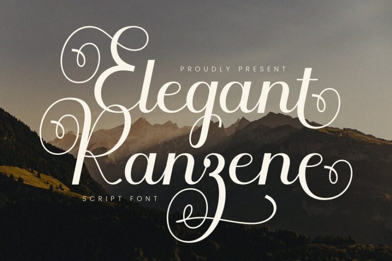Ranzene - Elegant Script