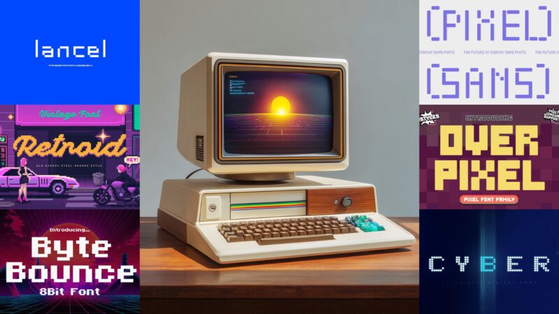 30 Computer Fonts with Perfect ‘Byte’ in 2025