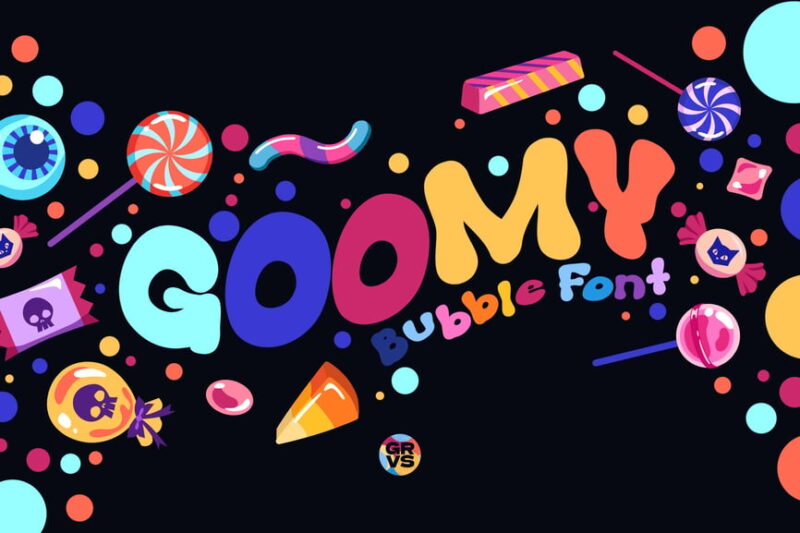 Goomy Funny Bubble Font