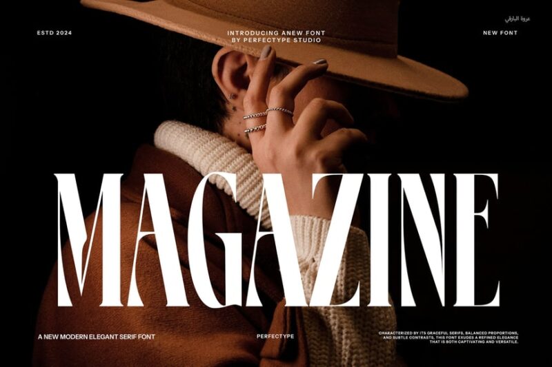 Magazine Elegant Serif Font