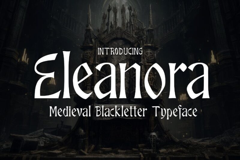 Eloanora - Medieval Blackletter Font