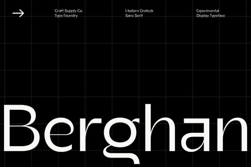 Berghan - Modern Grotesk