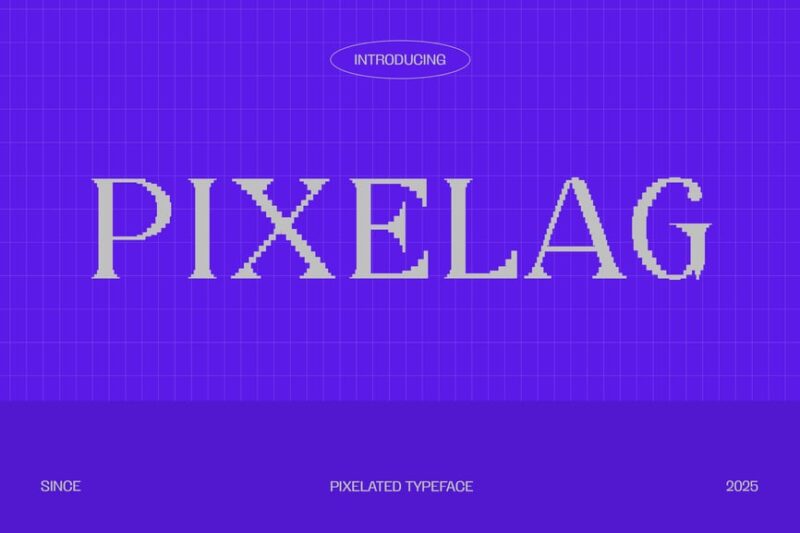 Pixelag - Retro Arcade Font