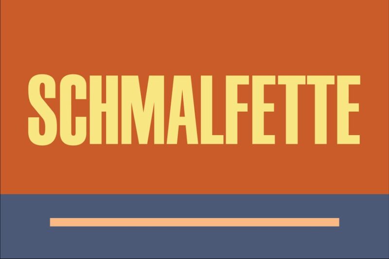 Schmalfette