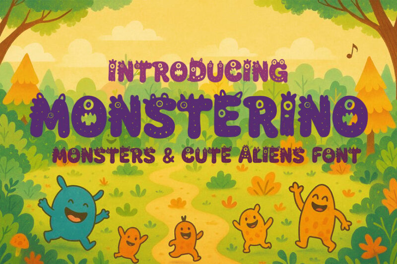 Monsterino Kid Font