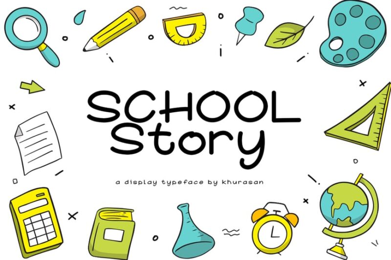 School Story Font