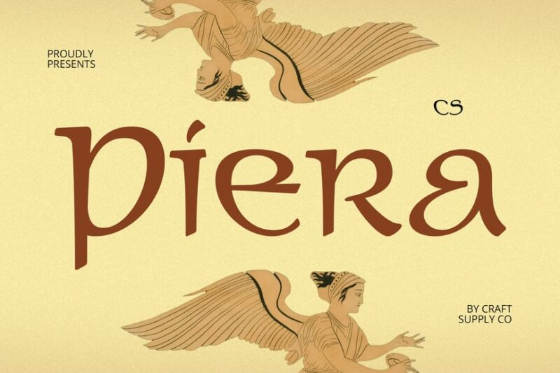 Piera – Uncial Font
