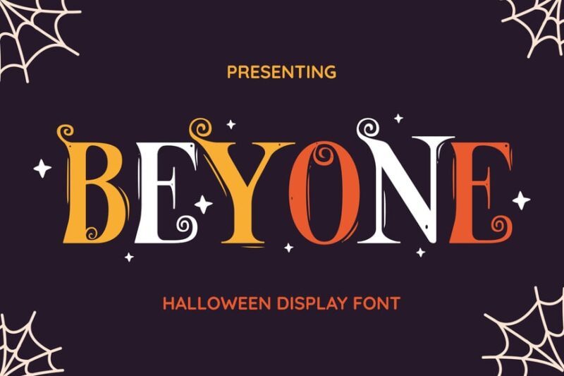Beyone - Halloween Font