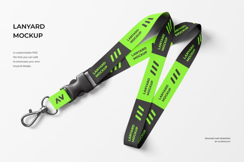 Lanyard Mockup - Simple