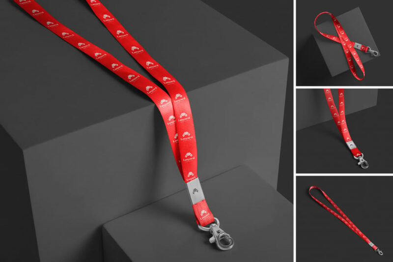 Event Lanyard Mockup