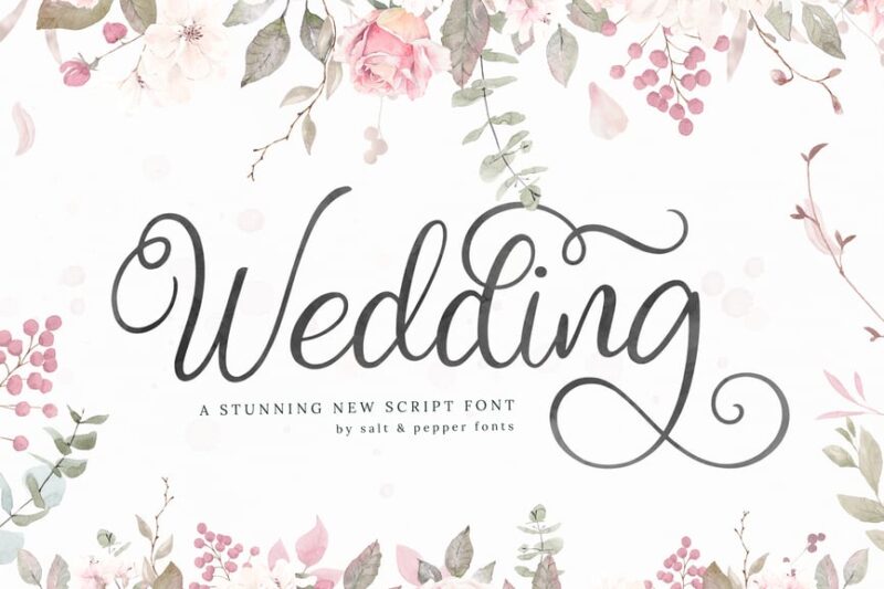 Wedding Script Font