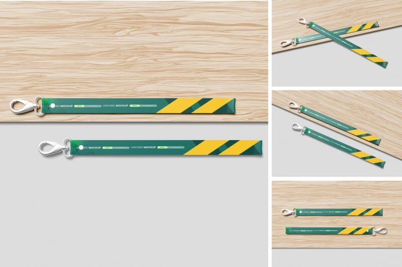 Lanyard Design Mockup
