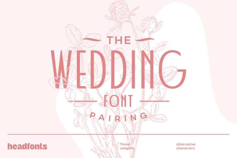 Wedding Font Pairing