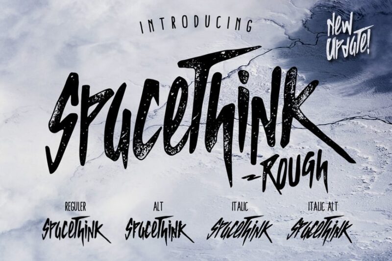 Spacethink Typeface