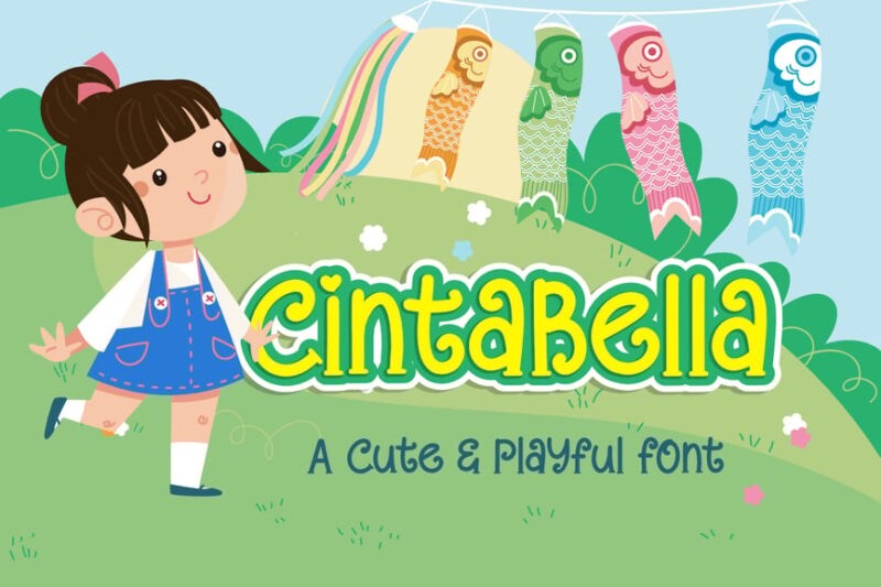 Cintabella a Cute & Playful Font