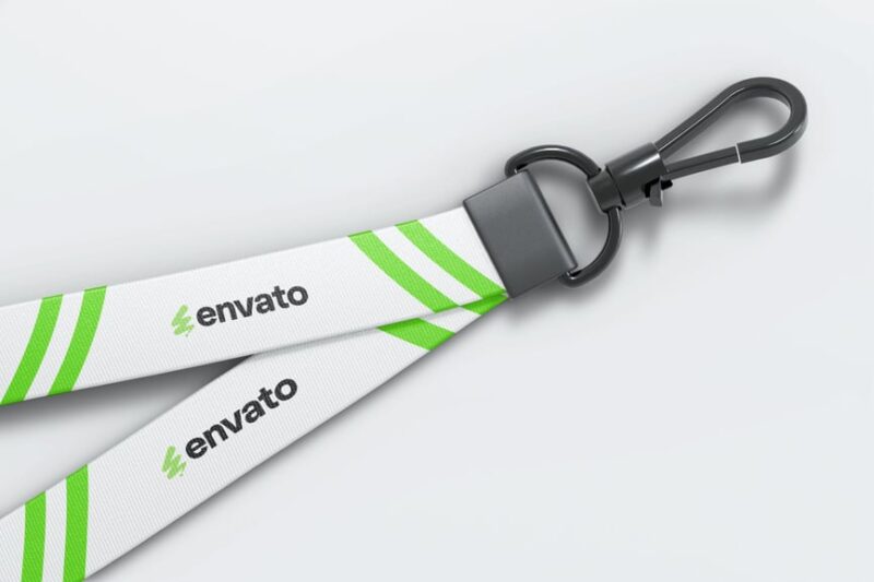 Lanyard Scene Kit Mockup