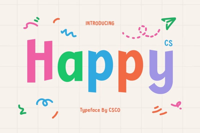 Happy – Fun Font