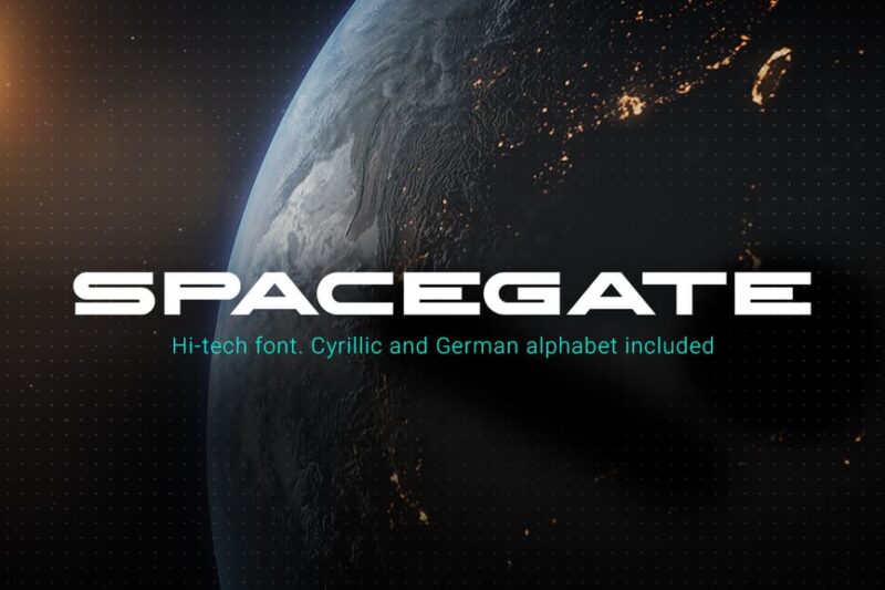 Spacegate Font