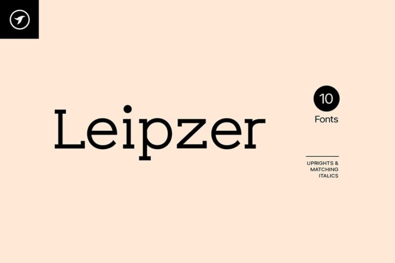 Leipzer - A Simple Serif Typeface