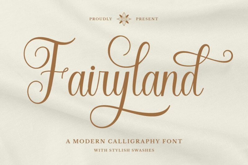 Fairyland - Wedding Font