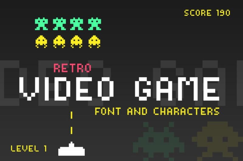 Video Game Font