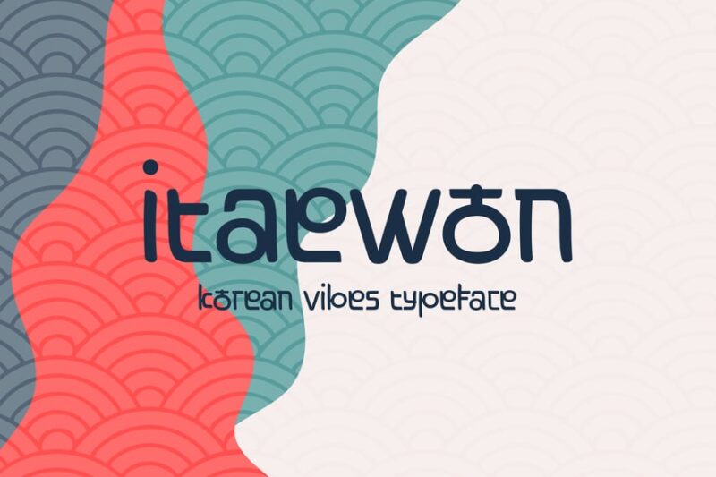 Korean Modern Font