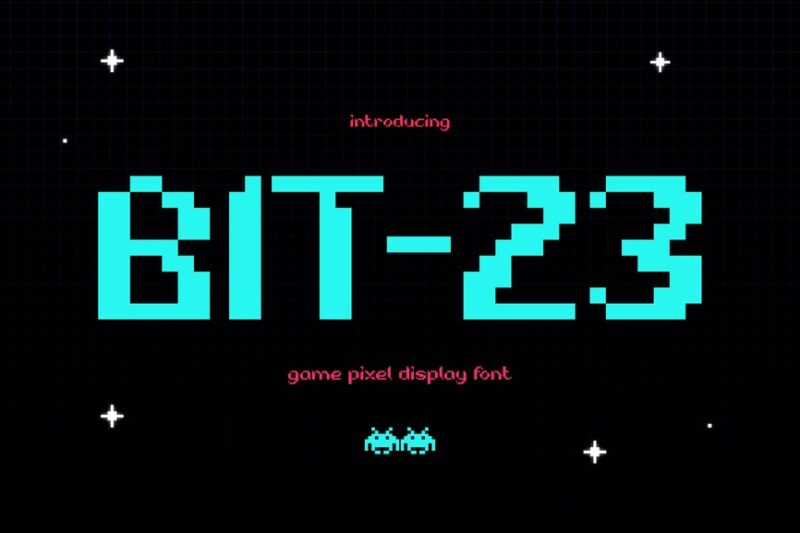 Bit-32 - Retro Gaming Font