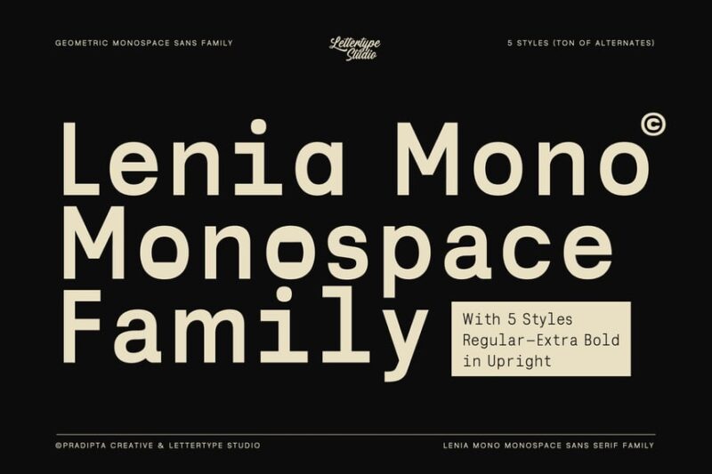 Lenia Mono