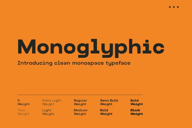 Monoglyphic
