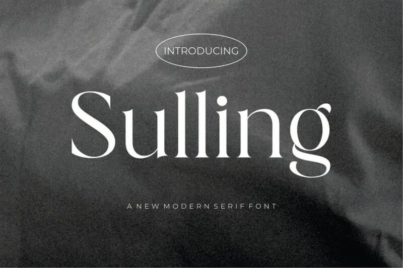 Sulling Modern Serif Font