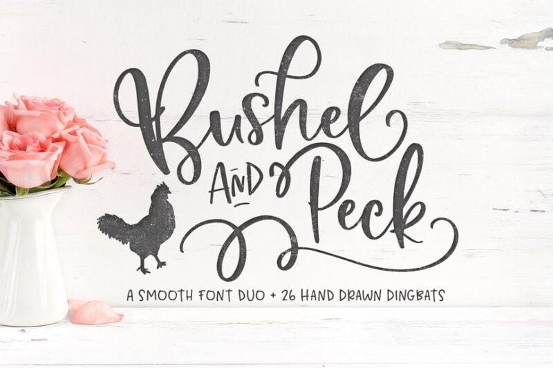 Bushel & Peck Fonts + Dingbats