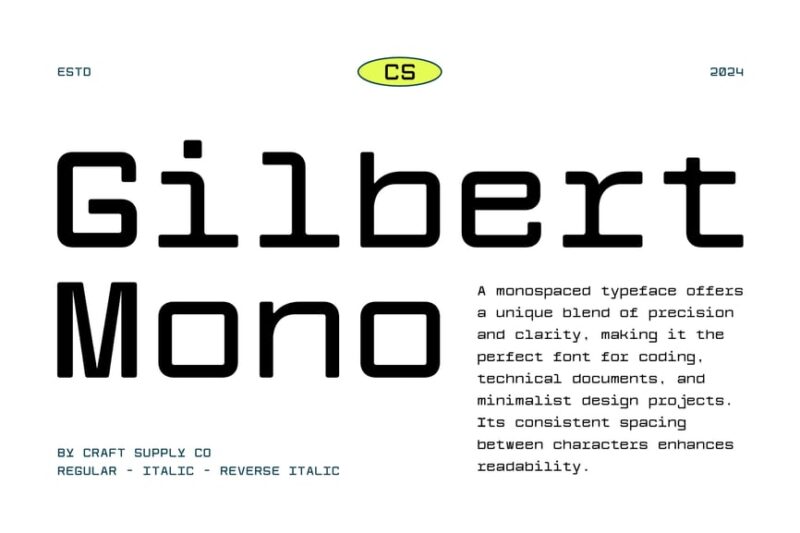Gilbert Mono