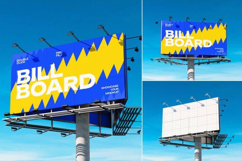 Outdoor Billboard Mockup