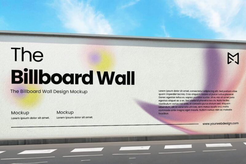 Billboard Street Mockup