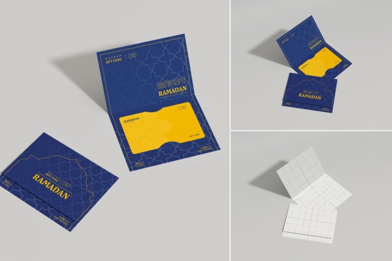 NFC Gift Card Mockup