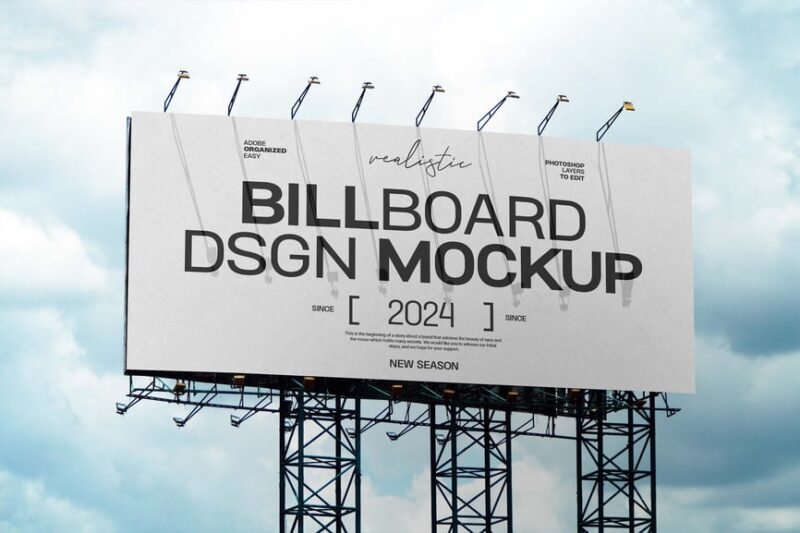 The Billboard Sky Mockup
