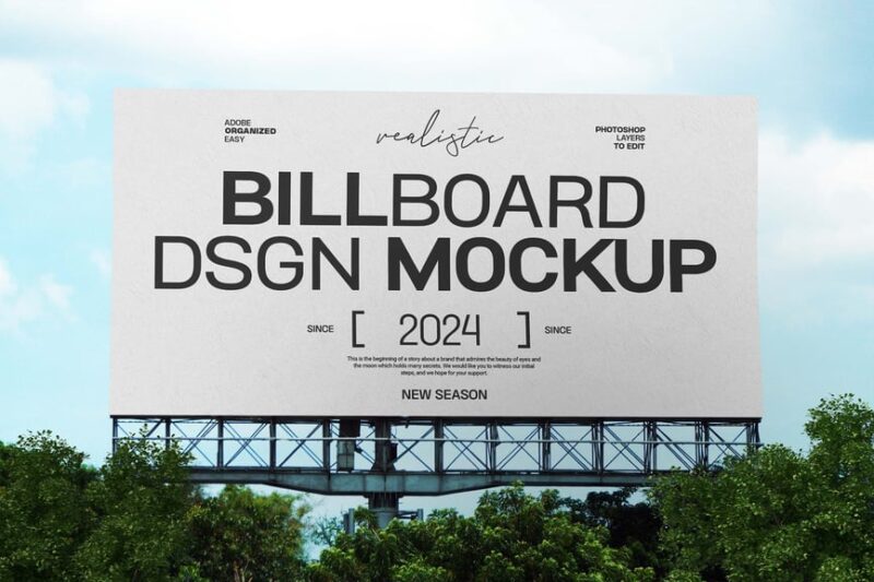 The Billboard Outdoor Mockup