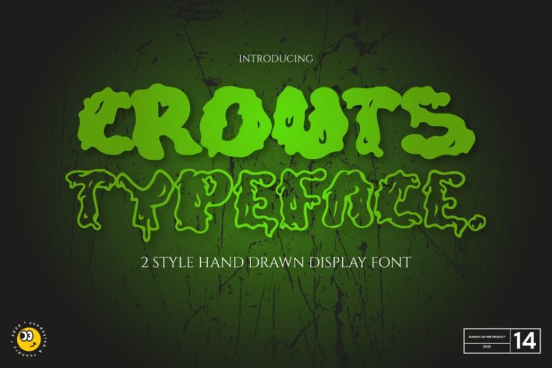 Crouts Typeface