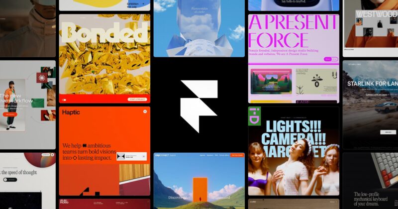 Framer Portfolio Website Builder