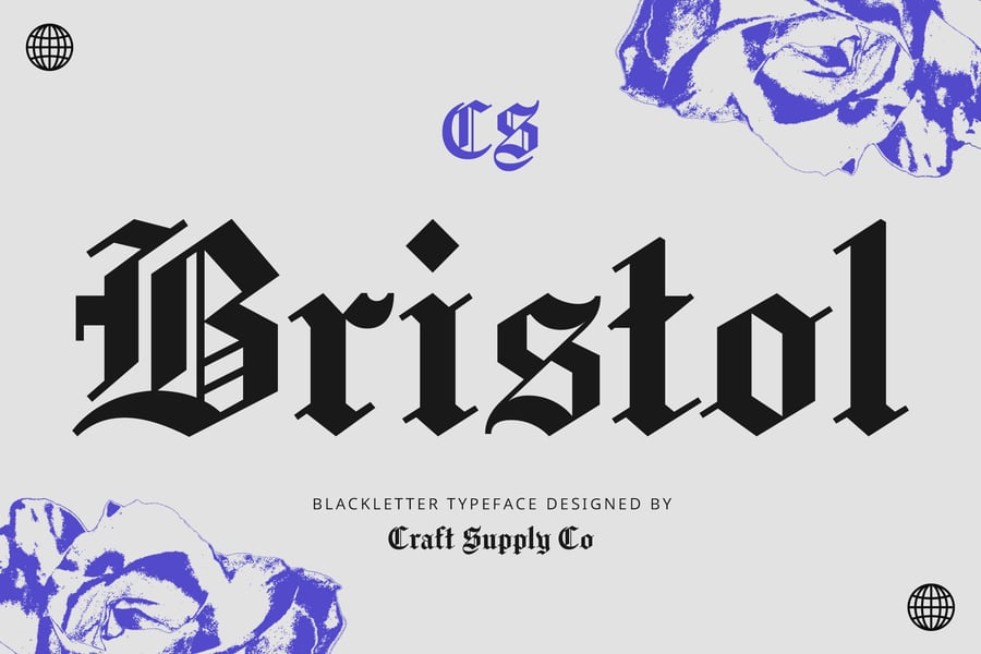 CS Bristol – Blackletter Font